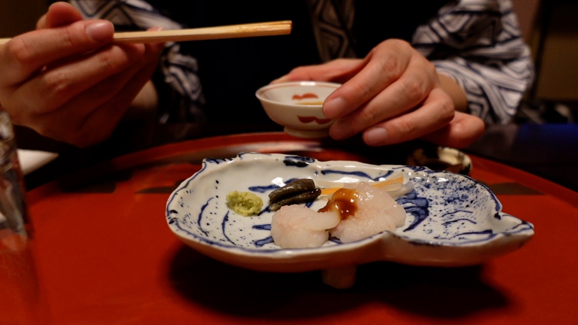 【京都旅館宿泊記 vol.2】柊屋別館の料理はこんな感じ。夕食は懐石料理でした。町家旅館にひとり宿泊。